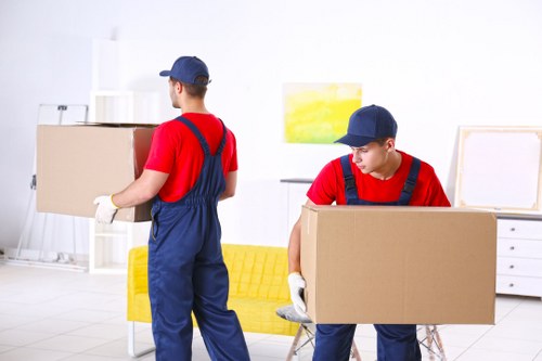 Man with Van Streatham providing packing services.