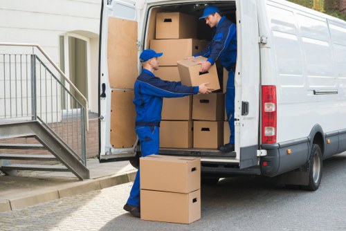 Man with Van providing moving services in Coney Hall