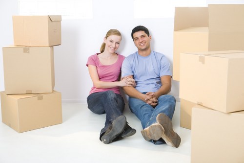 Office relocation by Man with Van Leaves Green