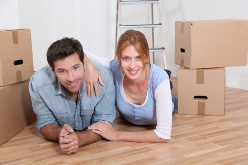 Man with Van Sydenham team preparing for a move
