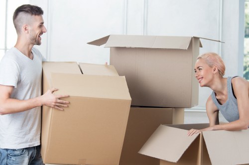 Man with Van Ascot team assisting with a move